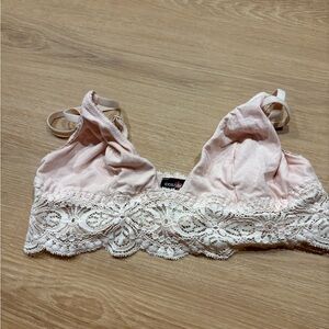 Cosabella Light Pink Lace Bralette